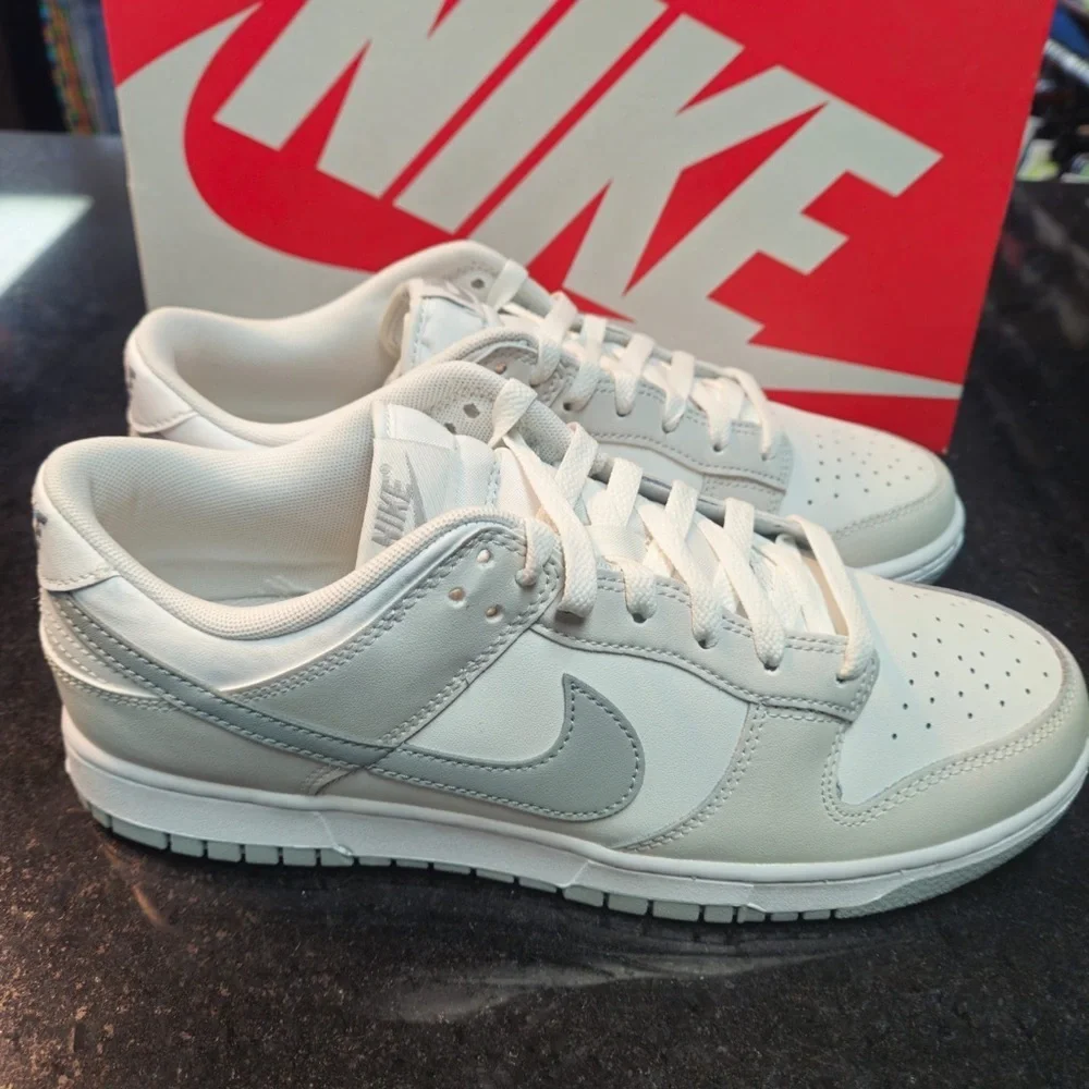 Summit White/Platinum Tint-White-Light Smoke Grey Style Code: DV0831-106 sz 10
